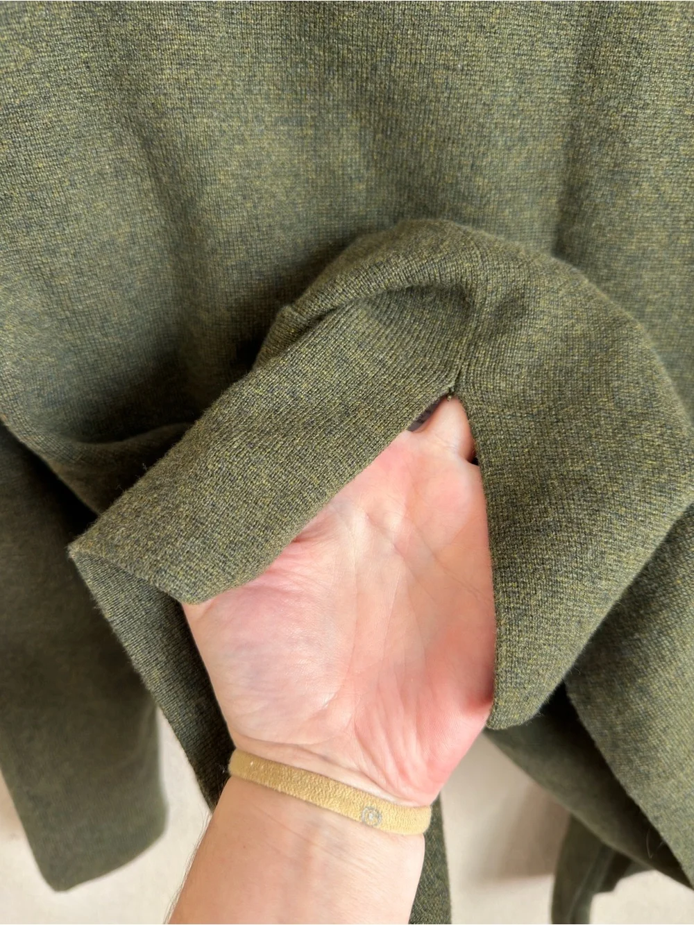 J.Crew Factory Chelsea Sweater Blazer S Academic Green Cotton Open Front Pockets